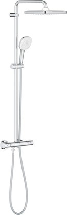 Душевая система Grohe Tempesta 250 Cube, термостат для душа, хром 26689001