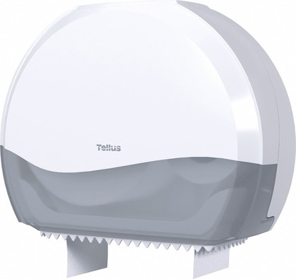 Диспенсер для туалетной бумаги Tellus TP2 в мини Джамбо рулонах, белый 922000