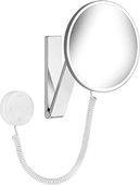 Зеркало косметическое Keuco iLook_move, настенное, LED-подсветка, 21.2x21.2см, хром 17612019000