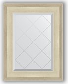 Зеркало Evoform Exclusive-G 580x750 с гравировкой, в багетной раме 95мм, травлёное серебро BY 4026