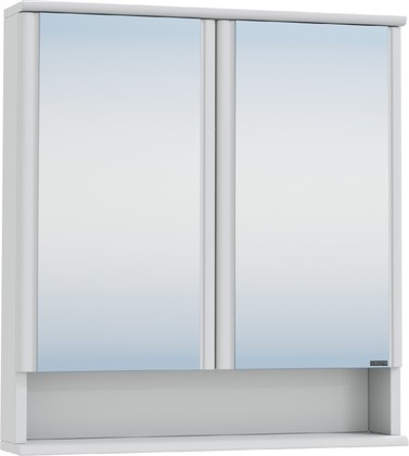 Зеркальный шкаф Санта Вегас 700x900x160, белый 700179