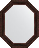 Зеркало Evoform Polygon 790x990 в багетной раме 99мм, темный прованс BY 7220