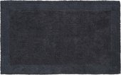 Коврик для ванной Grund Luxor 60x100см, двусторонний, хлопок, антрацит 2625.16.7068