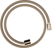 Шланг для душа Hansgrohe Designflex 1250, текстильный, шлифованная бронза 28220140