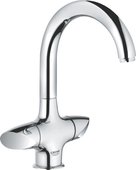 Смеситель для мойки на одно отверстие, хром Grohe ARIA 31043000