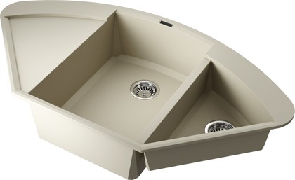 Кухонная мойка Omoikiri Sakaime 105C-BE с крылом, Tetogranit, ваниль 4993124