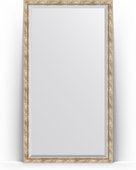 Зеркало Evoform Exclusive Floor 1080x1980 пристенное напольное, с фацетом, в багетной раме 70мм, прованс с плетением BY 6144