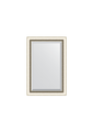 Зеркало Evoform Exclusive 630x930 с фацетом, в багетной раме 70мм, состаренное серебро с плетением BY 1172