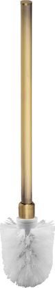 Запасная щётка Bemeta Retro с ручкой, белый, бронза 131567172