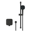 Душевая система Grohe Cubeo, смеситель встроенный, душевой гарнитур Tempesta Cube 110, матовый чёрный 1053352430