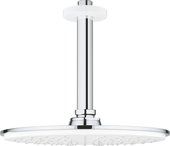 Душ верхний Grohe Rainshower Cosmopolitan 210, 1 вид струи, с потолочным кронштейном 142мм, белая луна 26053LS0