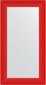 Зеркало Evoform Definite 600x1100 в багетной раме 89мм, красная волна BY 3902