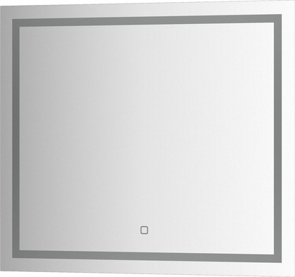 Зеркало Evoform Ledline, 70х60см, со встроенным LED-светильником 22W и сенсорным выключателем BY 2434