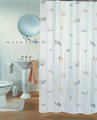 Штора для ванной Spirella Escargot, 180x200см, текстиль, бежево-серый 1040773