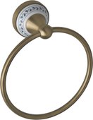 Кольцо для полотенец Bemeta Kera, бронза 144704067