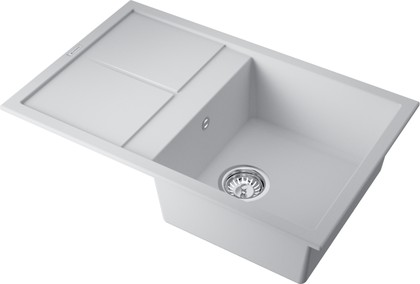 Кухонная мойка Omoikiri Sumi 79A-WH, с крылом, Artceramic, белый 4997096