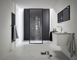 Ручной душ Hansgrohe Pulsify Select S 105, 3jet Activation EcoSmart, матовый чёрный 24101670