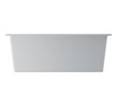 Кухонная мойка Omoikiri Omishima 60-U WH Matt Natceramic, подстольный монтаж, белый матовый 4997555