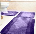 Коврик для туалета Spirella Balance 55x55см, фиолетовый 1014448