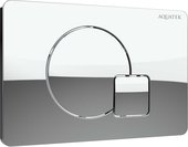 Панель смыва Aquatek клавиши круг/квадрат, 162x244, хром KDI-0000067