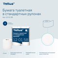 Туалетная бумага Tellus TP4 Комфорт, в стандартных рулонах, 4шт, белая 120158