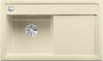 Кухонная мойка Blanco Zenar 45S-F, чаша слева, клапан-автомат, жасмин 523823
