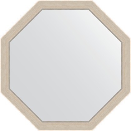 Зеркало Evoform Octagon 690x690 в багетной раме 52мм, травленое серебро BY 3873