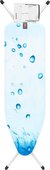 Гладильная доска Brabantia 124х38см B, Ледяная вода, с держателем для парового утюга 310102