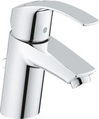 Смеситель для раковины однорычажный с донным клапаном, хром Grohe Eurosmart 32926002