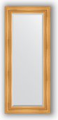 Зеркало Evoform Exclusive 640x1490 с фацетом, в багетной раме 99мм, травлёное золото BY 3548