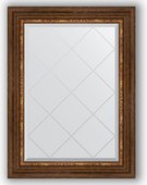 Зеркало Evoform Exclusive-G 660x890 с гравировкой, в багетной раме 88мм, римская бронза BY 4105