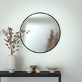 Зеркало круглое Evoform Colora d600, с чёрной окантовкой BY 0452