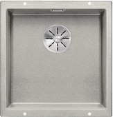 Кухонная мойка Blanco Subline 400-U, отводная арматура, жемчужный 523425