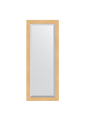 Зеркало Evoform Exclusive 560x1410 с фацетом, в багетной раме 62мм, сосна BY 1163