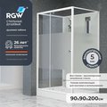 Душевая кабина RGW Andaman RGW AN-207, 900x900, квадрат, Frost Line, белый 411320799-95