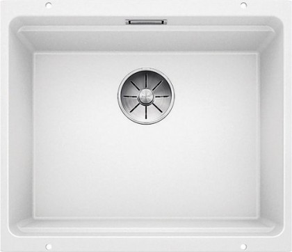 Кухонная мойка Blanco Etagon 500-U, отводная арматура, белый 522231