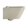 Сиденье для унитаза GSI Modo+, SoftClose, Creta matt бежевый матовый MS84C08