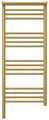 Полотенцесушитель электрический Сунержа Богема 3.0, 1000x400, МЭМ левый, с полкой, матовое золото 032-5806-1040
