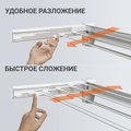 Сушилка для белья Hausmann Altair 70 настенная, раскладная HM-WS-D2A