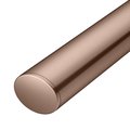 Полотенцедержатель Keuco Edition 400, 450x76мм, двойной, неповоротный, красное золото шлифованное 11518290000