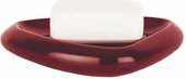 Мыльница Spirella Etna Shiny настольная, керамика, бордовый 1016122