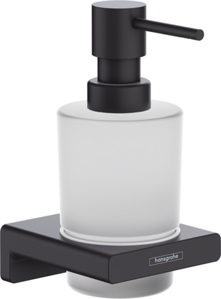 Дозатор для жидкого мыла Hansgrohe AddStoris, чёрный матовый 41745670