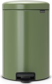 Мусорный бак с педалью Brabantia Newicon, 20л, зеленый мох 113925