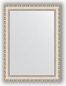 Зеркало Evoform Definite 550x750 в багетной раме 64мм, версаль серебро BY 3046