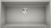 Кухонная мойка Blanco Subline 800-U, отводная арматура, жемчужный 523144