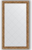Зеркало Evoform Exclusive-G 950x1700 с гравировкой, в багетной раме 85мм, виньетка античная бронза BY 4402