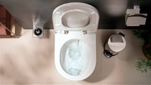 Унитаз подвесной Hansgrohe EluPura Original Q безободковый, сиденье без микролифта, белый 60208450