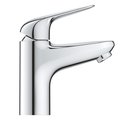 Смеситель для раковины Grohe Euroeco, размер S, нажимной донный клапан, хром 24256001
