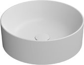 Раковина GSI Kube X d400, накладная, круглая, белый матовый 942609