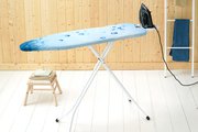 Гладильная доска Brabantia 124х38см B, Ледяная вода, с держателем для парового утюга 310102
